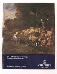 Christie's : 19th Century European Paintings, Drawings and Watercolors : New York : February 26, 1986 : Sale No. NEVILLE-6086