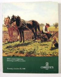 Christie's East : 19th Century Paintings, Drawings and Watercolors : New York : October 25, 1988 : Sale No. 6687