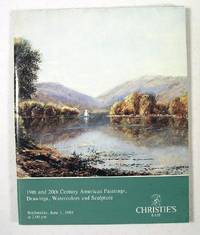 Christie's East : 19th and 20th Century American Paintings, Drawings, Watercolors and Sculpture : June 1, 1988 : Sale No. 6573