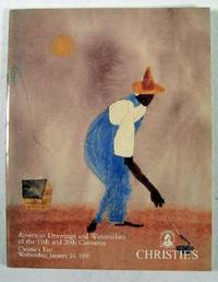 Christie's East : American Drawings and Watercolors of the 19th and 20th Centuries : January 24, 1990 : Sale No. 6949