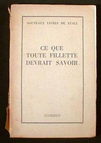 Nouveaux livres De Stall. Purete et Verite : Ce Que Toute Fillette Devrait Savoir
