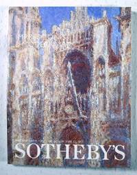 Sotheby's : Part One, Impressionist and Modern Art : New York : May 10, 2000 : Sale No. 7466 'LIZ'