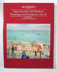 Sotheby's : Impressionist and Modern Paintings and Sculpture, Part II : London : June 27, 1990 : Sale No. 'OISE'