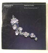 Sotheby's : Important Jewelry : New York : June 14, 1984 : Sale No. MIDAS-5199
