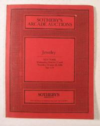 Sotheby's Arcade Auctions : Jewelry : New York : October 22-23, 1986 : Sale No. 1179