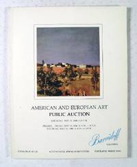 American and European Art : Portland, Maine : May 30-31, 1986 : Sale No.