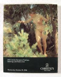 Christie's : 19th Century European Paintings, Drawings and Watercolors : New York : October 29, 1986 : Sale No. YOST-6230