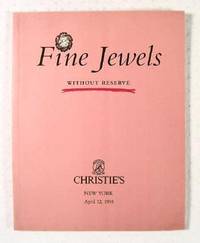 Christie's : Fine Jewels, Without Reserve : New York : April 12, 1995 : Sale No. LUCKY-8122