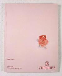 Christie's : Fine Jewels : New York : June 10, 1992 : Sale No. ROSE-7470