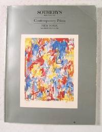 Sotheby's : Contemporary Prints : New York : May 14, 1988 : Sale No. 5714 'SEINE'