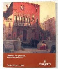 Christie's East : Nineteenth Century Paintings, Drawings and Watercolors : February 23, 1988 : Sale No. 6515
