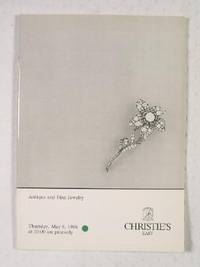 Christie's East : Antique and Fine Jewelry : New York : May 8, 1986 : Sale No. 6131