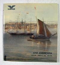 Fine Americana : Bolton, Massachusetts : March 21, 1986 : Sale No. 1092