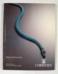 Christie's East : Antique and Fine Jewelry : New York : October 24, 1991 : Sale No. 7237