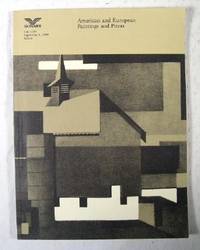 American and European Paintings and Prints : Bolton, Massachusetts : September 8, 1989 : Sale No. 1280