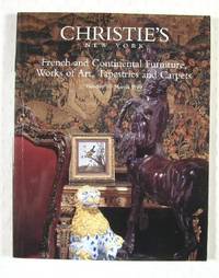 French and Continental Furniture, Works of Art, Tapestries and Carpets : New York : March 30, 1999 : Sale No. FRANCES-9090