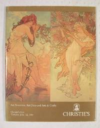Christie's East : Art Nouveau, Art Deco and Arts & Crafts : June 12, 1990 : New York : Sale No. 7031
