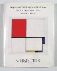 Image for Christie's : Important Paintings and Sculpture from a European Estate : New York : May 14, 1997 : Sale No. RHUM-8646 Christie's : Important Paintings and Sculpture from a European Estate : New York : May 14, 1997 : Sale No. RHUM-8646