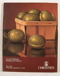 Christie's : American Paintings, Drawings and Sculpture : New York : September 22, 1993 : Sale No. ANDREW-7724
