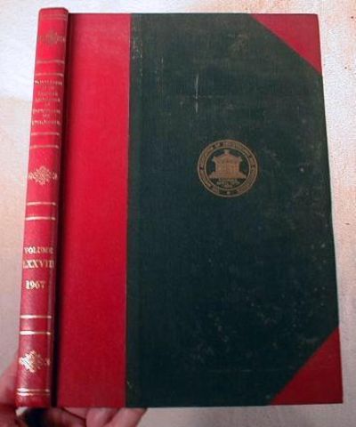 Transactions of the American Association of Obstetricians and Gynecologists. Volume LXXVIII (78) for the Year 1967