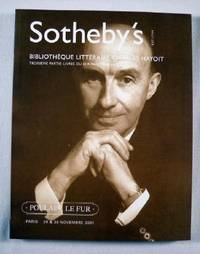 Sotheby's : Bibliotheque Litteraire Charles Hayoit, Troisieme Partie : Livres du Dix-Neuvieme Siecle (Suite) : Paris : 29 & 30 Novembre 2001 : Vente PF1005
