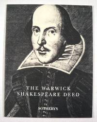Sotheby's : The Warwick Shakespeare Deed, among other related items : London : December 11, 1997 : Sale No. LN7755 'BACON'