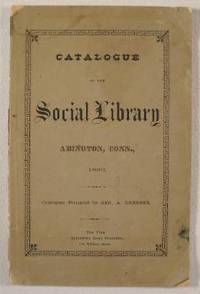 Catalogue of the Social Library, Abington, Connecticut, 1880