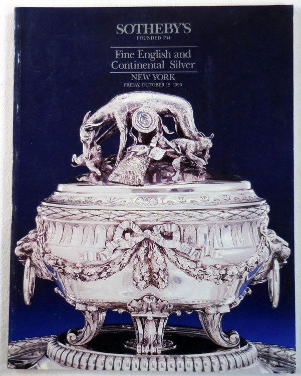Sotheby's : Fine English and Continental Silver : New York : October 12, 1990 : Sale No. 6071 'NORTH'