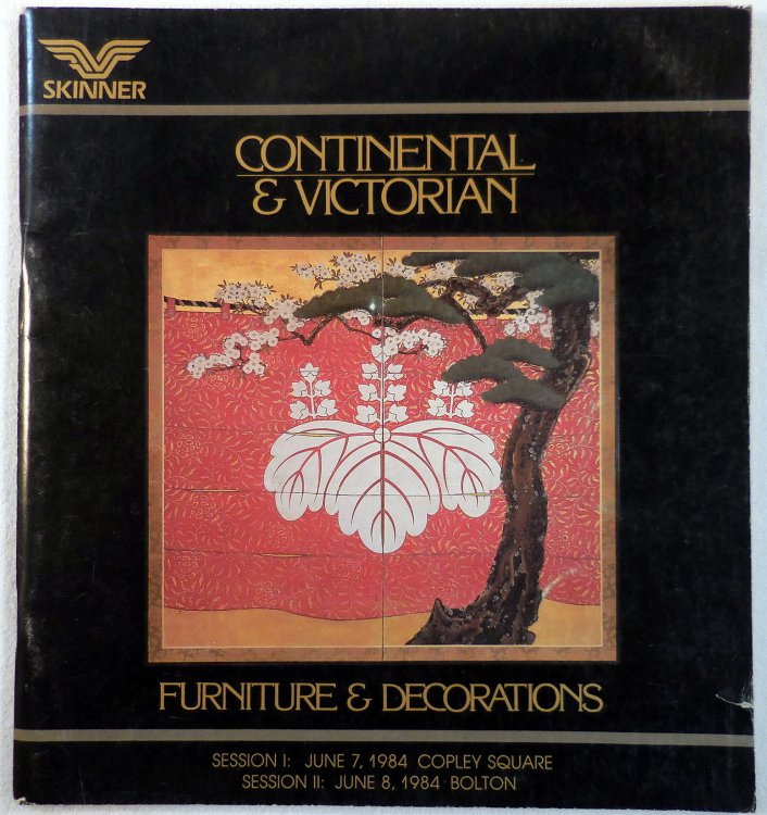 Continental & Victorian Furniture and Decorations : Boston : June 7, 1984 : Sale No. 966-977