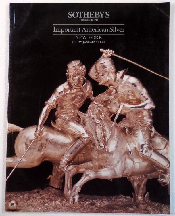 Image for Sotheby's : Important American Silver : New York : Sale No. 5809 'SAMET' Sotheby's : Important American Silver : New York : Sale No. 5809 'SAMET'