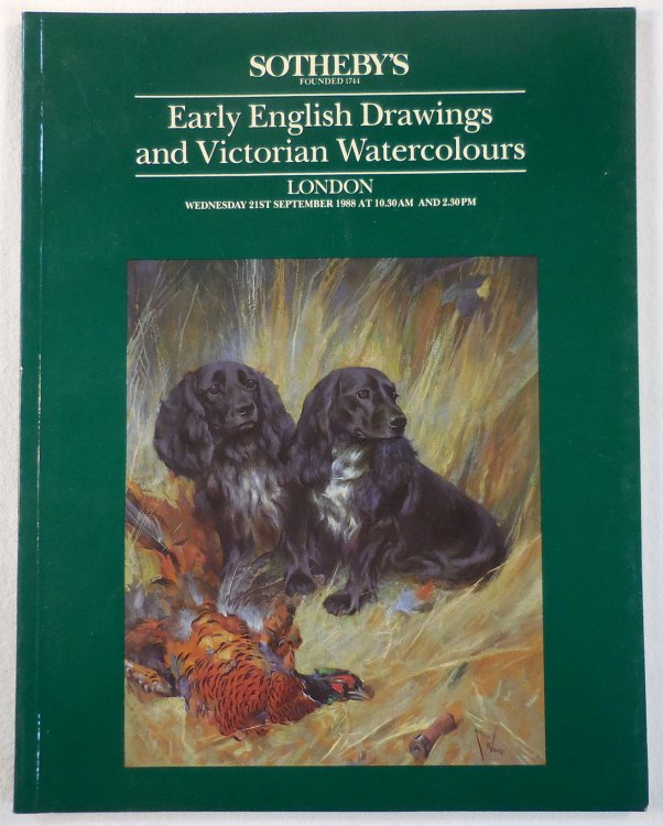 Image for Sotheby's : Early English Drawings and Victorian Watercolours : London : September 21, 1988 : Sale No. 'CRINAN' Sotheby's : Early English Drawings and Victorian Watercolours : London : September 21, 1988 : Sale No. 'CRINAN'