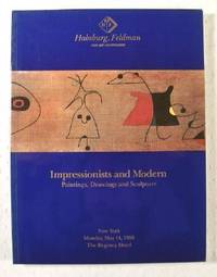 Impressionists and Modern, Paintings, Drawings and Sculpture : The Regency Hotel, New York : May 14, 1990 : Sale No. 'Miro'
