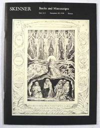 Books and Manuscripts : Boston : November 19, 1994 : Sale No. 1615