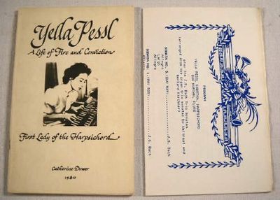 Image for Yella Pessl: First Lady of the Harpsichord. A Life of Fire and Conviction Yella Pessl: First Lady of the Harpsichord. A Life of Fire and Conviction