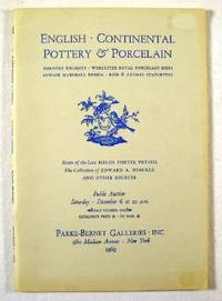 Image for English Continental Pottery & Porcelain, Pryibil and Hinckle Estates and Other Sources : New York : December 6, 1969 : Sale No. 2948 English Continental Pottery & Porcelain, Pryibil and Hinckle Estates and Other Sources : New York : December 6, 1969 : Sale No. 2948