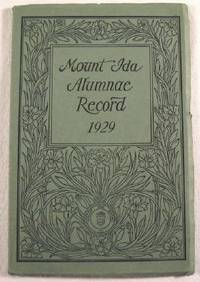 Mount Ida School: Alumnae Directory [Record] 1929