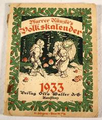 Pfarrer Kunzle's Volkskalender 1933
