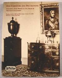 Fine Furniture and Decorations. Including Asian Works of Art, Silver & The Glen Collection. October 20 and 21, 1998. Sale No. 797