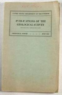 Image for Publications of the Geological Survey - July 1942 Publications of the Geological Survey - July 1942