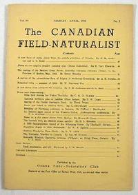 Image for The Canadian Field-Naturalist. Vol. 59, No. 2, March-April 1945 The Canadian Field-Naturalist. Vol. 59, No. 2, March-April 1945