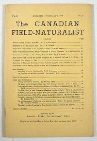 The Canadian Field-Naturalist. Vol. 59, No. 1, January-February 1945