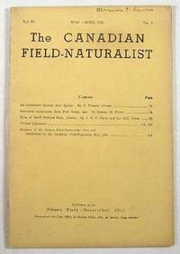 The Canadian Field-Naturalist. Vol. 59, No. 3, May-June 1945
