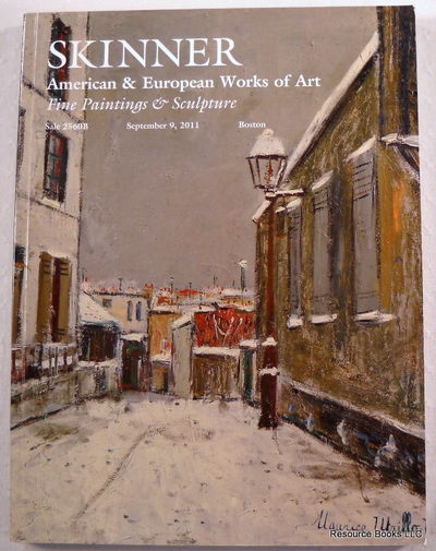 Skinner: American & European Works of Art, Fine Paintings & Sculpture. Boston: September 9, 2011. Sale 2560B