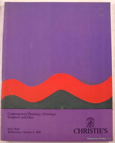 Christie's - Contemporary Paintings, Drawings, Sculpture and Glass. New York: October 4, 1989 - Sale BLAIR-6904