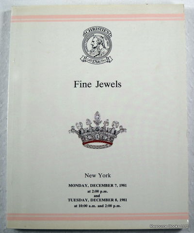 Christie's: Fine Jewels. New York - December 7 & 8, 1980 - Sale MOSCOW