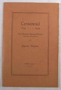 Souvenir Program : Centennial 1834-1934 First Methodist Episcopal Church, Southbridge, Massachusetts