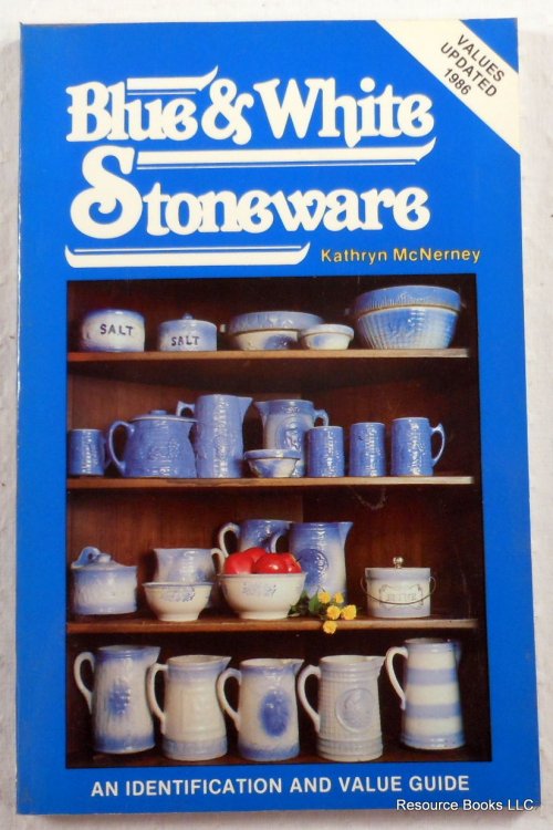 Blue and White Stoneware