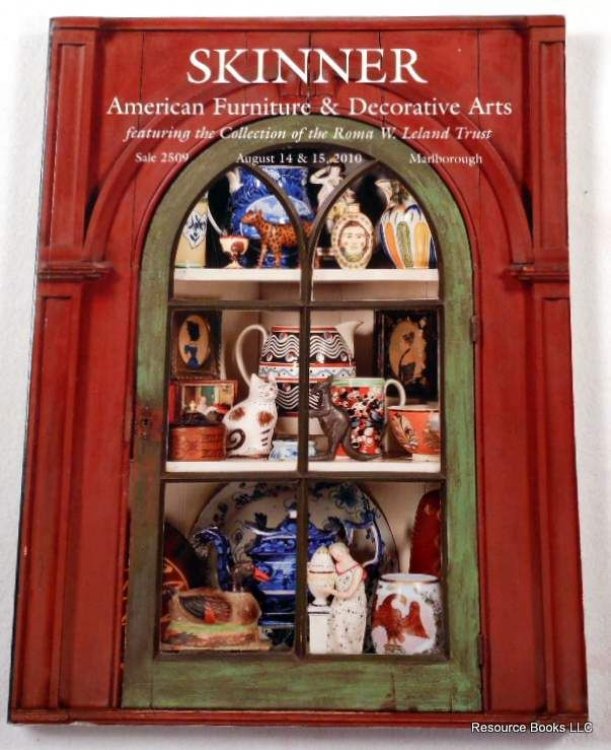 Skinner: American Furniture & Decorative Arts. Boston, August 14 & 15, 2010, Sale 2509