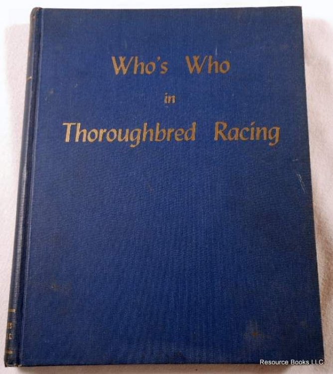 Who's Who in Thoroughbred Racing