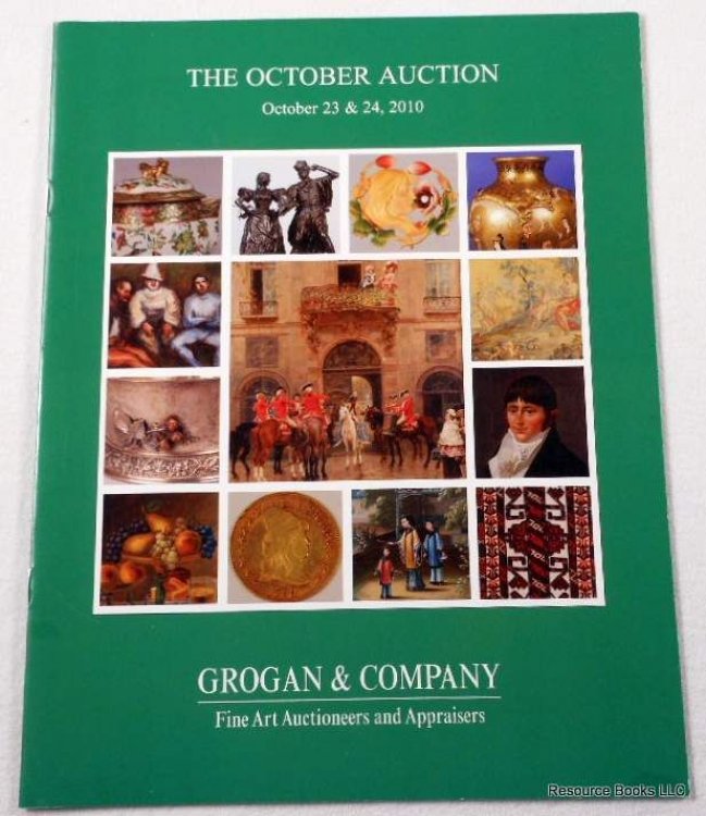 The October Auction: Grogan & Company - October 23 & 24, 2010